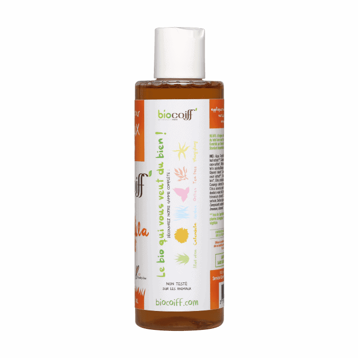 shampoing bio pour cheveux secs au calendula