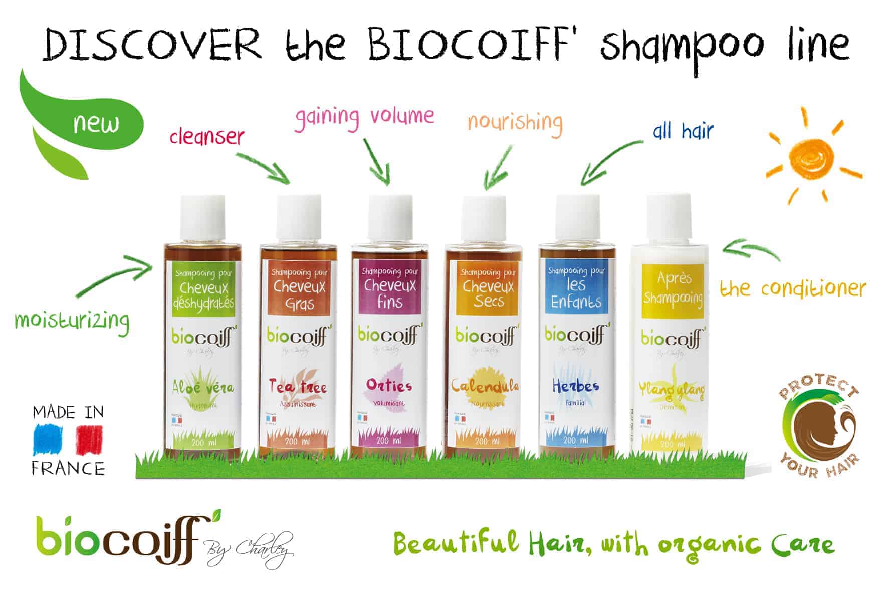 biocoiff organic shampoos