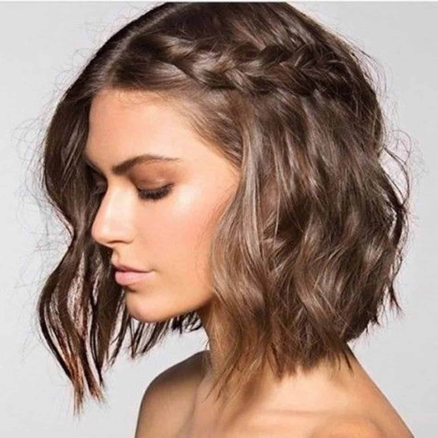 Coiffures De Mariee Pour Cheveux Courts 18 Idees Reperees Sur