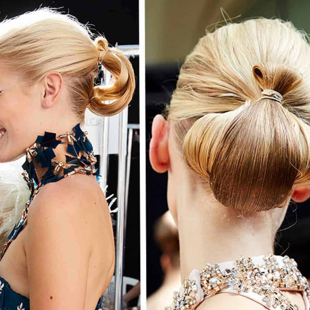 Chignon origami