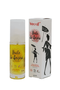 huile capillaire bio et vegan