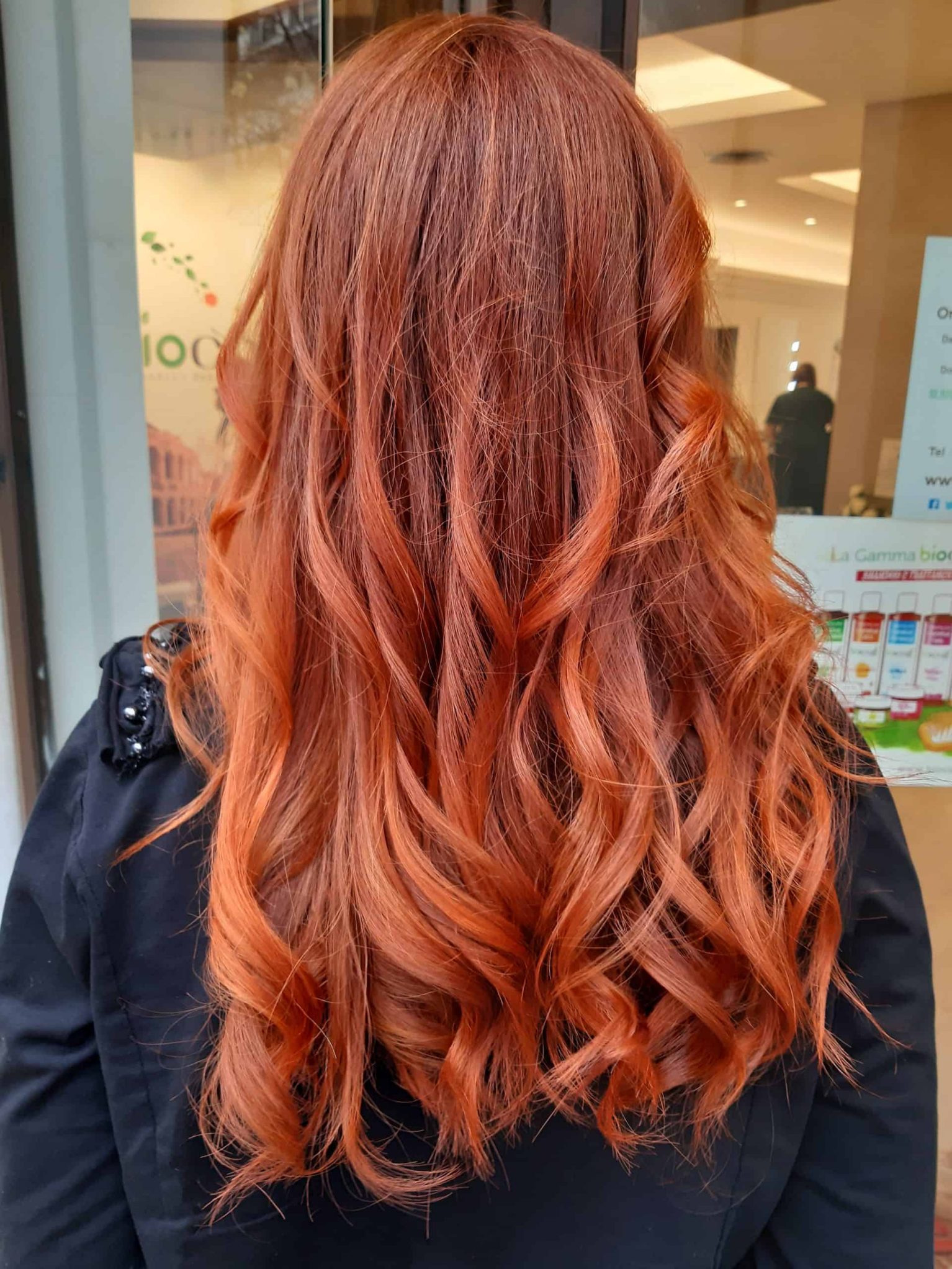 Balayage minéral roux