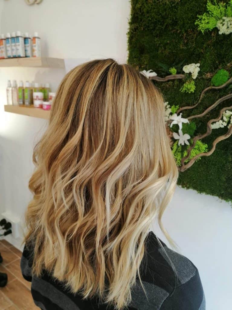 Balayage naturel résultat Biocoiff'