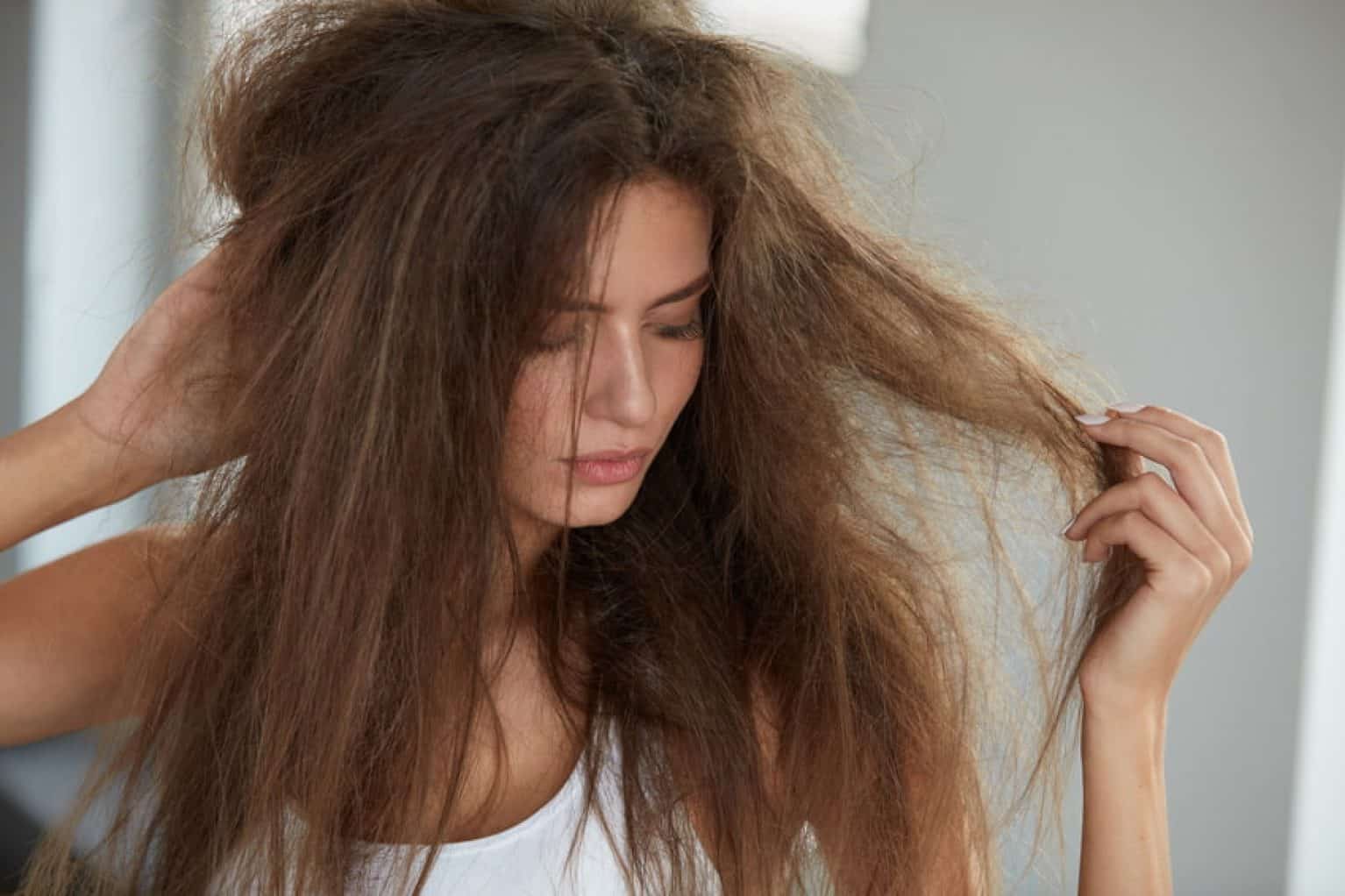 elegir el aceite adecuado para el cabello seco