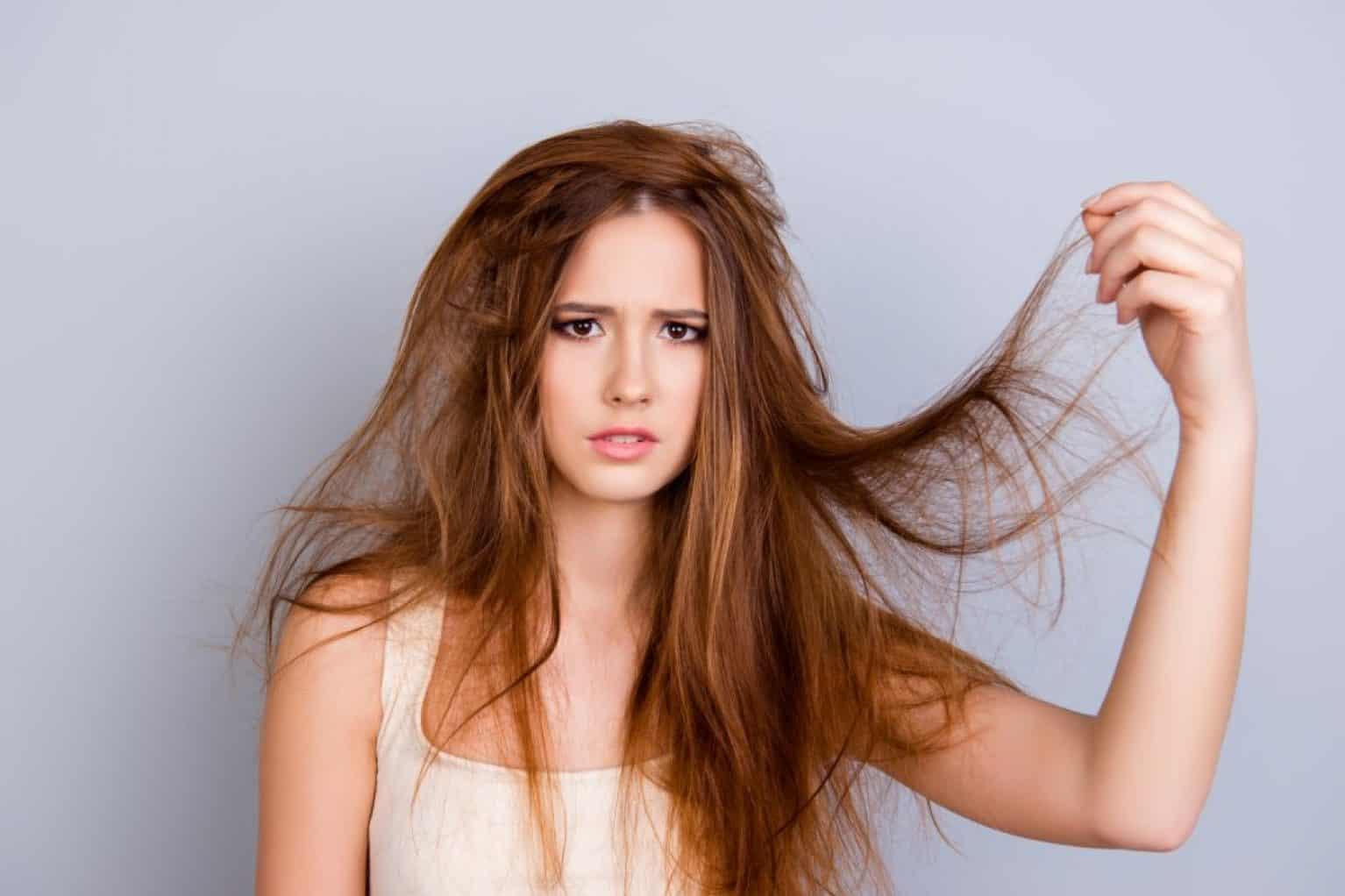 Huile pour cheveux secs