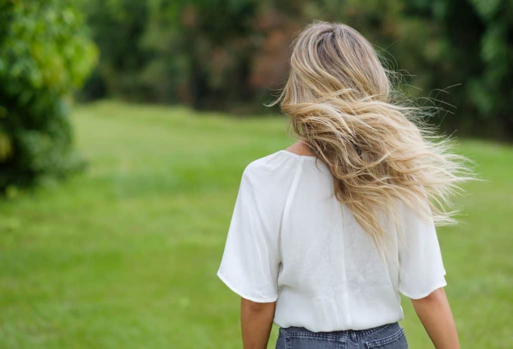 femme balayage