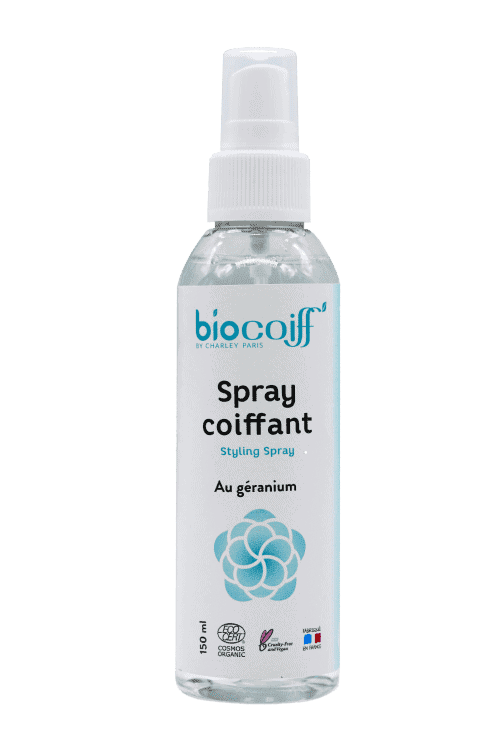 Biocoiff Hair Spray before