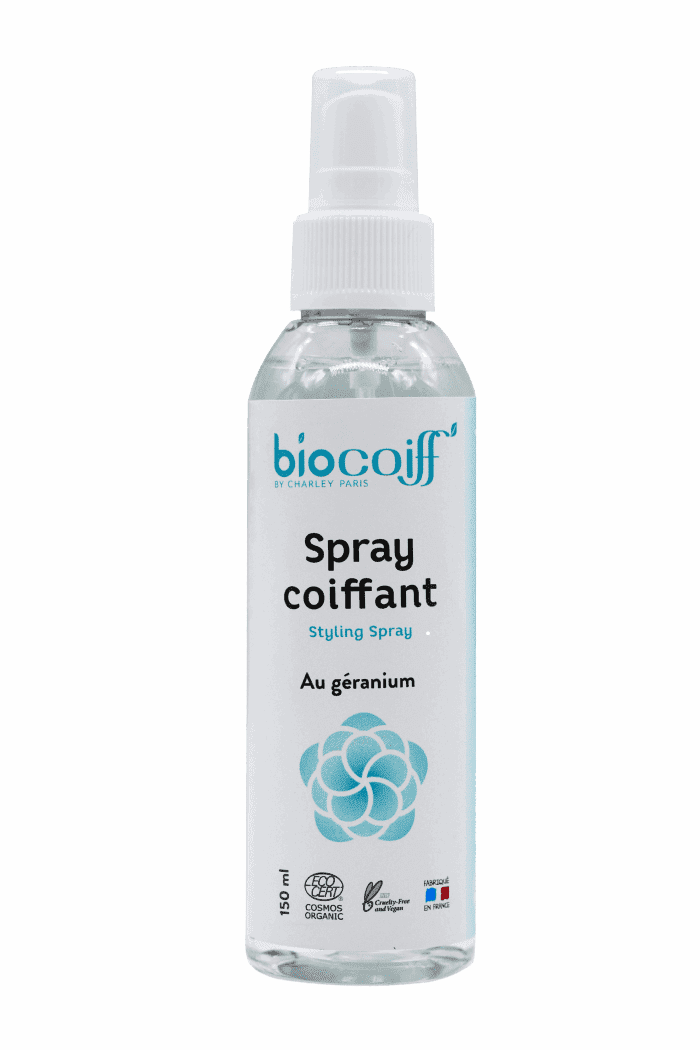 Biocoiff Hair Spray before