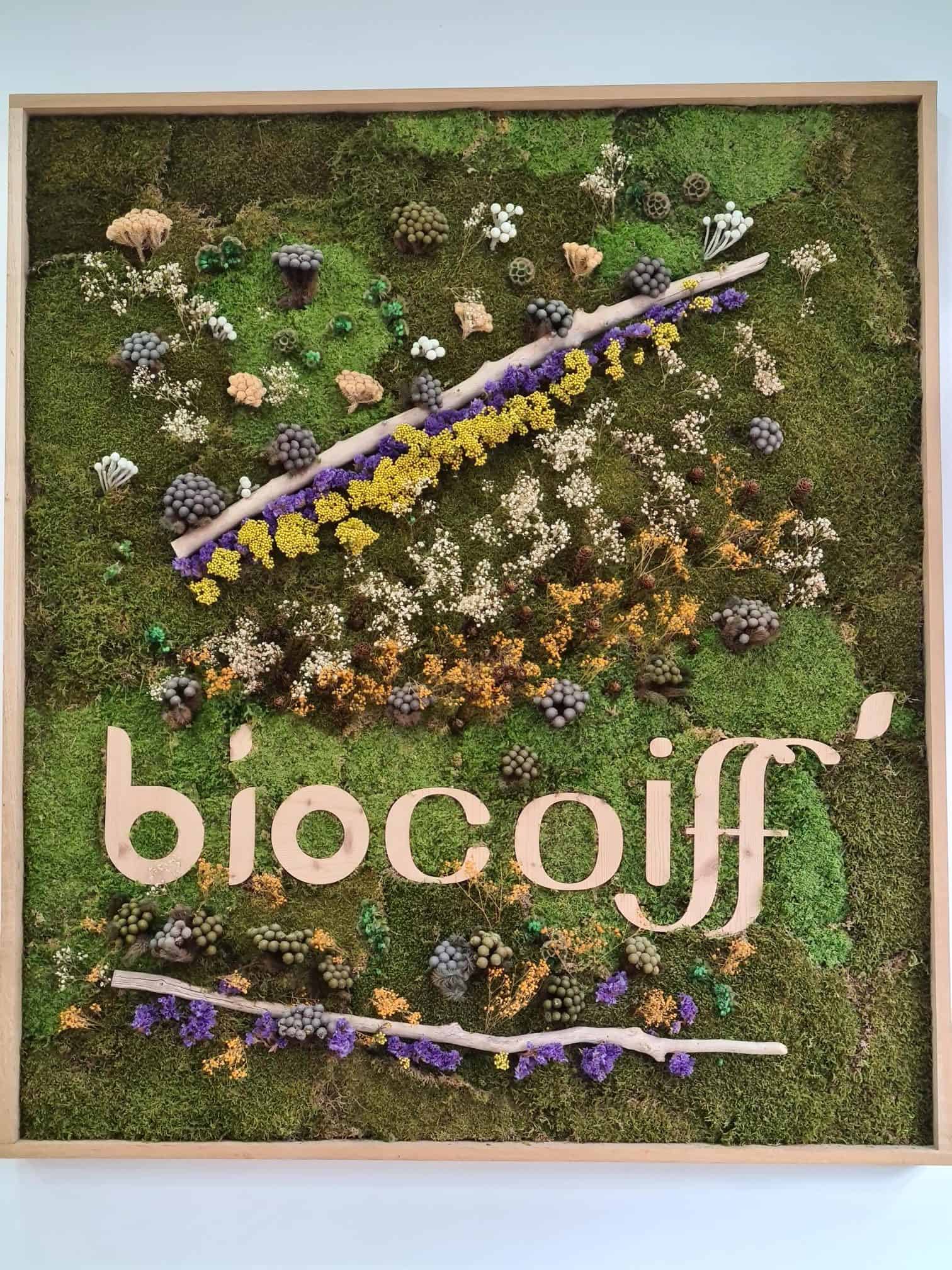 mur végétal Biocoiff Talence