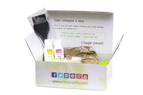 Box coloration végétale Biocoiff