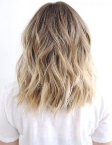 Balayage cheveux court