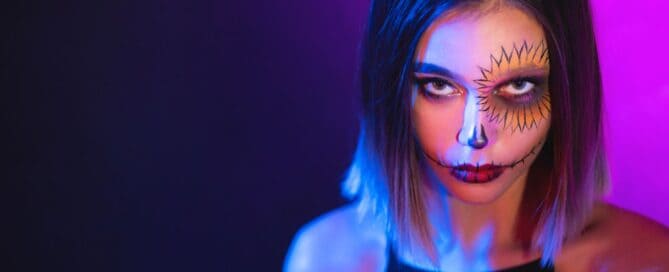 Idées de coifuure et coloration pour halloween par Biocoiff