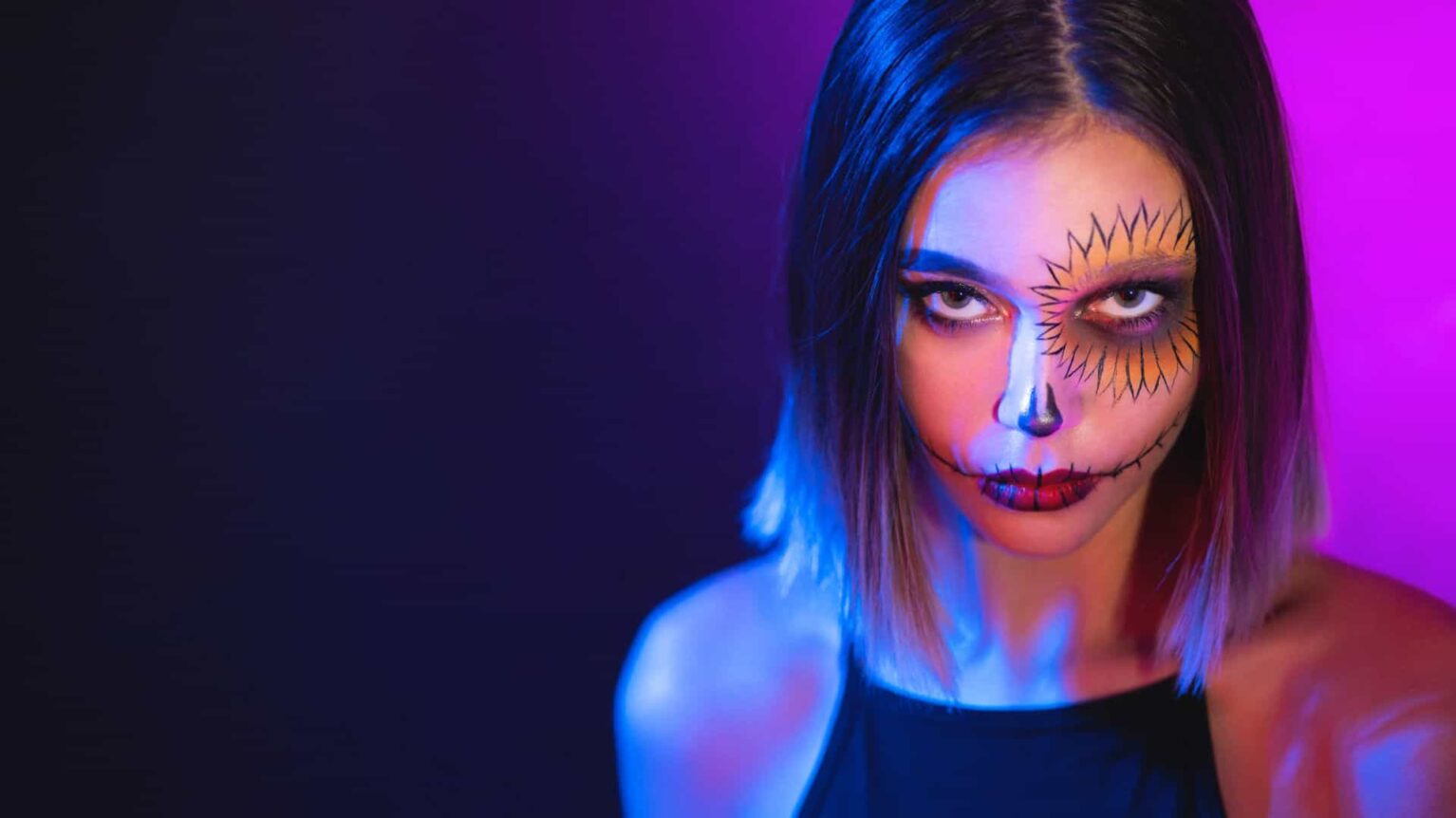 Idées de coifuure et coloration pour halloween par Biocoiff