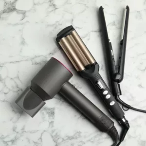Fer à lisser et à boucler pour garder les cheveux en bonne santé