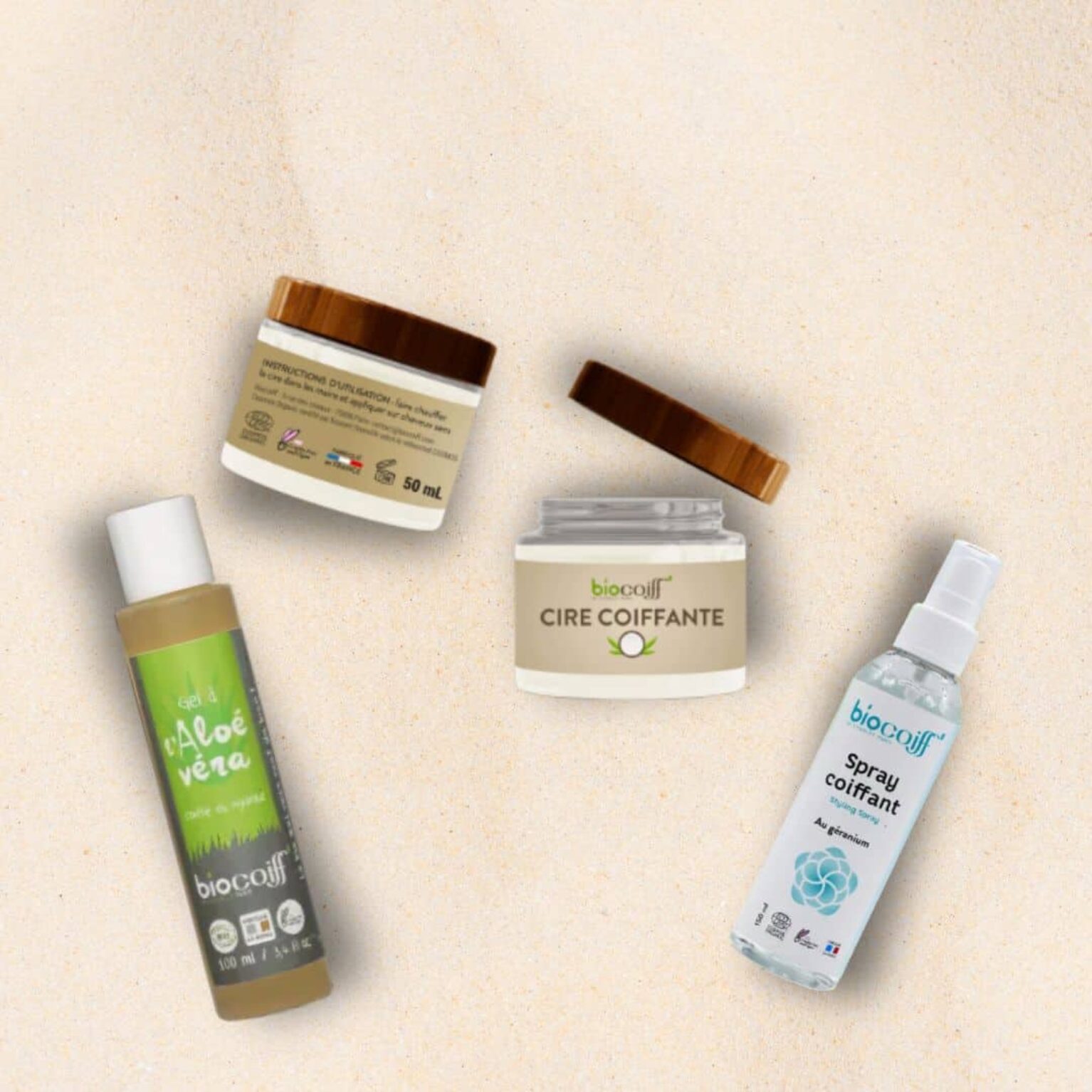 Produits coiffants Biocoiff