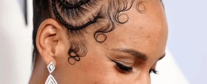 Baby hair sur Alicia Keys