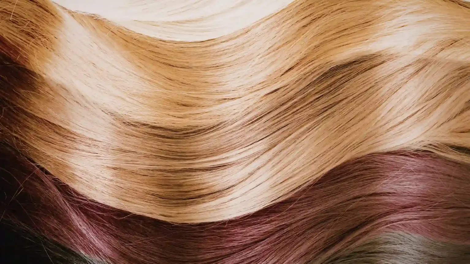 différente coloration de cheveux