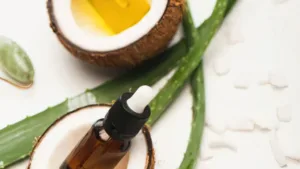 noix de coco, aloe vera et soins