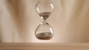 présentation d'un sablier